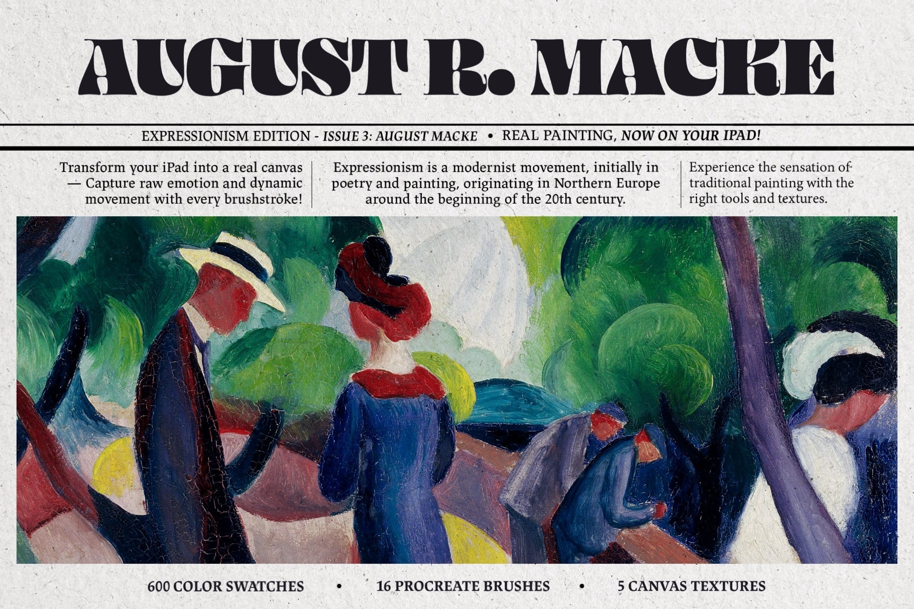 August Macke Procreate Kit