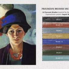 August Macke Procreate Kit