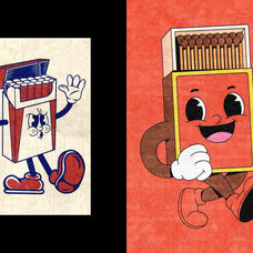 Authentic Matchbook Design Template