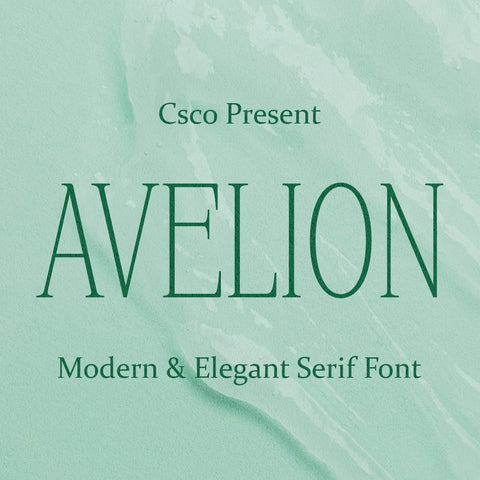 Avelion – Elegant Serif
