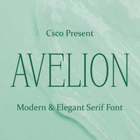 Avelion – Elegant Serif