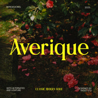Averique Classic Modern Serif Font