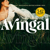 Avingal New Serif Bold Display