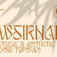 Awsirnam - Aesthetic Serif Font