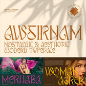 AWSIRNAM — Aesthetic Serif Font