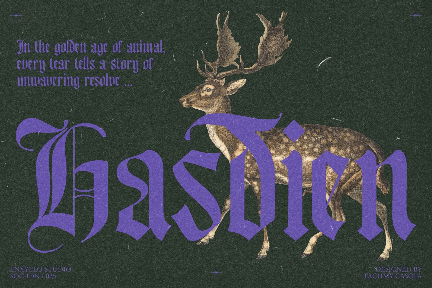 Bageshron - Blackletter Font Family