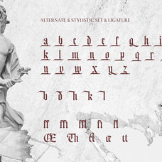 Bageshron - Blackletter Font Family