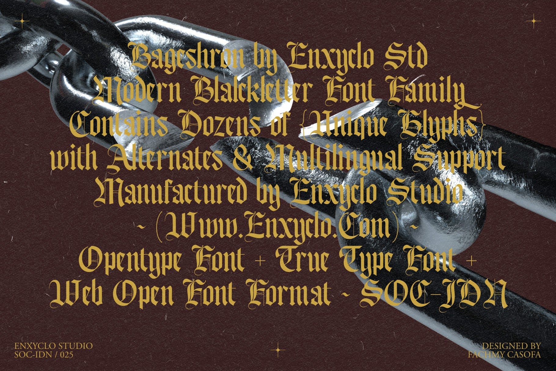 Bageshron - Blackletter Font Family