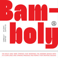 Bamboly – Bold Sans Serif
