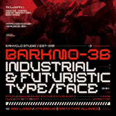 BARKMO36 — Futuristic Font