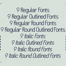 Baroque Grotesk Typeface (72 Fonts)