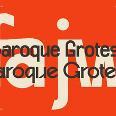 Baroque Grotesk Typeface (72 Fonts)