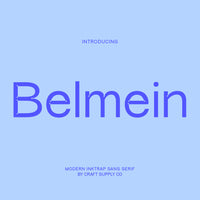 Belmein – Modern Grotesk