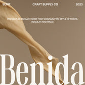 Benida – Elegant Serif