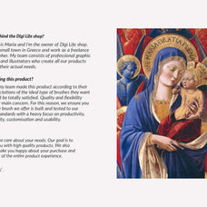 Benozzo Gozzoli Procreate Brushes & Color Palettes