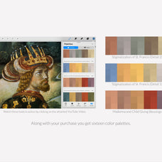 Benozzo Gozzoli Procreate Brushes & Color Palettes