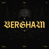Bergham - Experimental Display Font