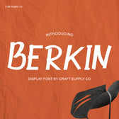 Berkin – Display Font