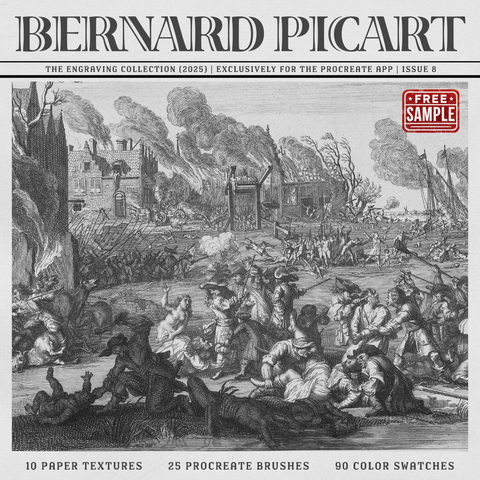 Bernard Picart Procreate Kit (Free Download)