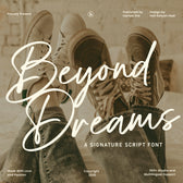 Beyond Dreams Modern Signature Script Font