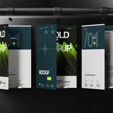 Bifold Brochure Mockup by Morrobati, preview 5