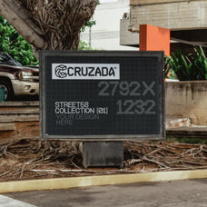 Billboard On Parking Mockup