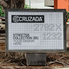 Billboard On Parking Mockup