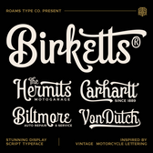 Birketts - Classy Motorcycle Font