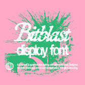 Bitblast – Y2K Display Font