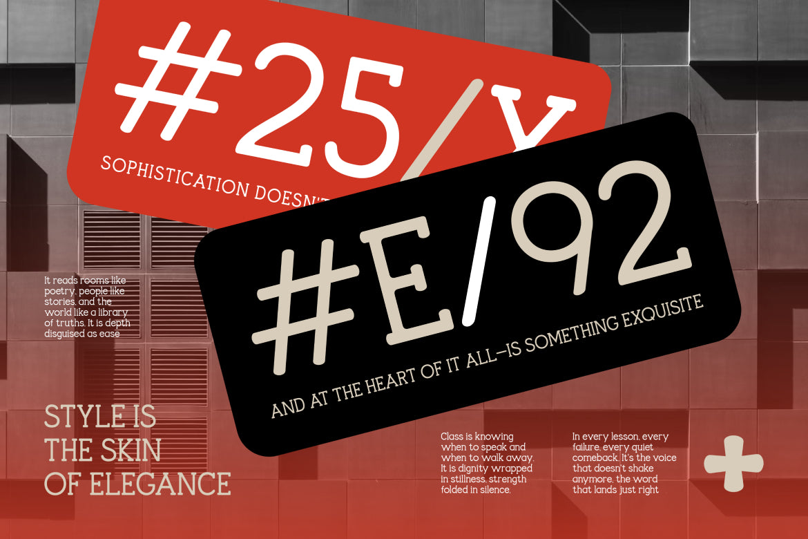 Bitfolio Contemporary Serif Font by Vadova Studio, preview 7