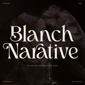 Blach Narative - Beauty Serif Font