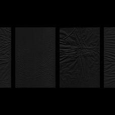 Black Crumpled Paper Textures