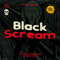 Black Scream Classic Horror Font
