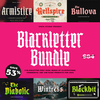 Blackletter Font Bundle