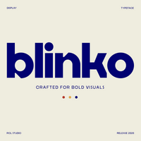 Blinko – Bold Rounded Display Font