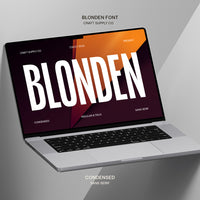 Blonden – Condensed Sans Serif