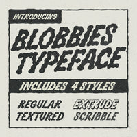 Bloobies – Wavy Display Typeface