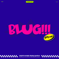 Blug Display Typeface