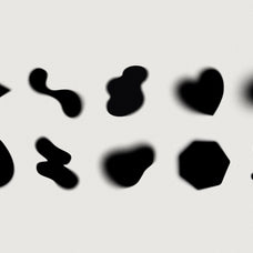 Blurred Cutout Masks Kit