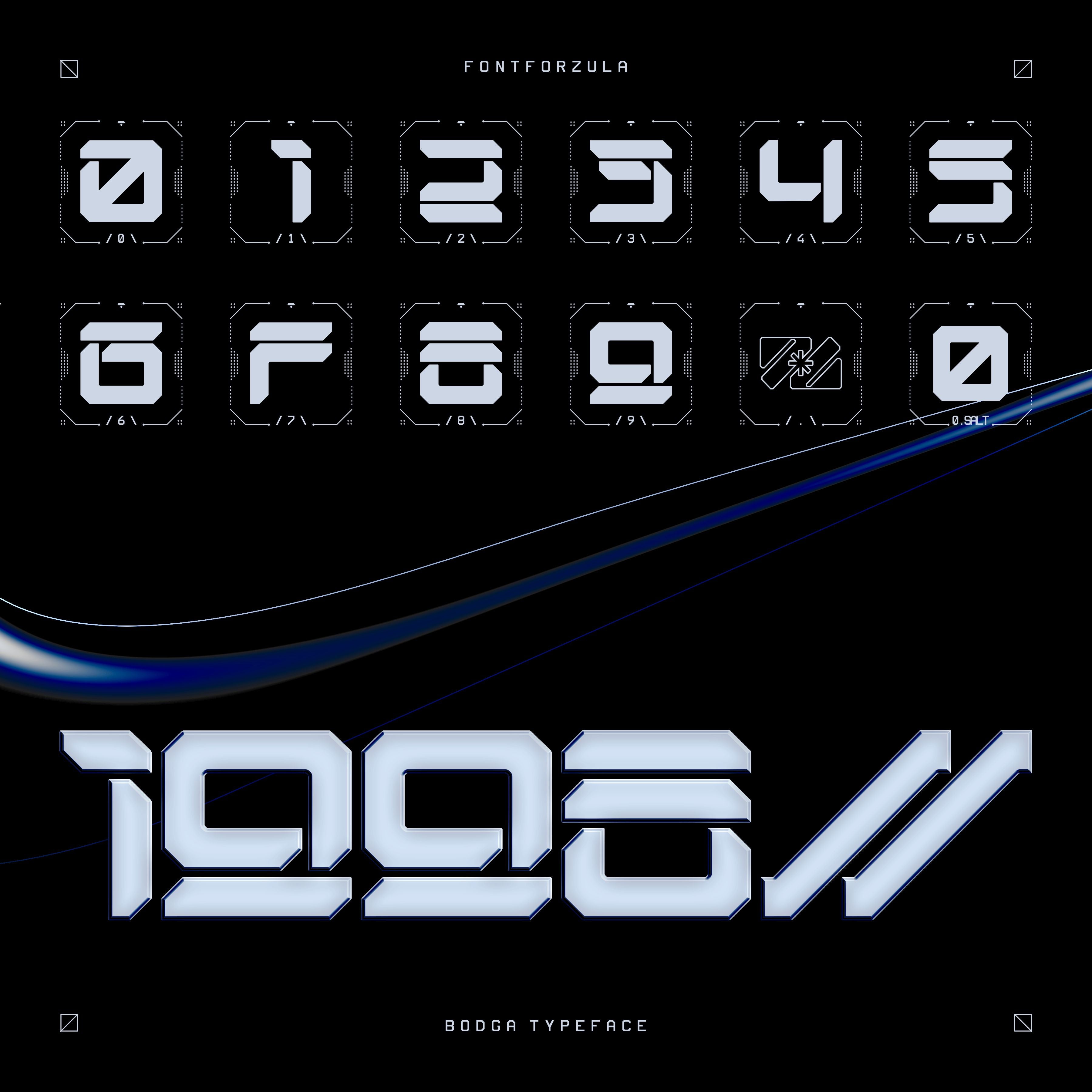 BODGA Typeface