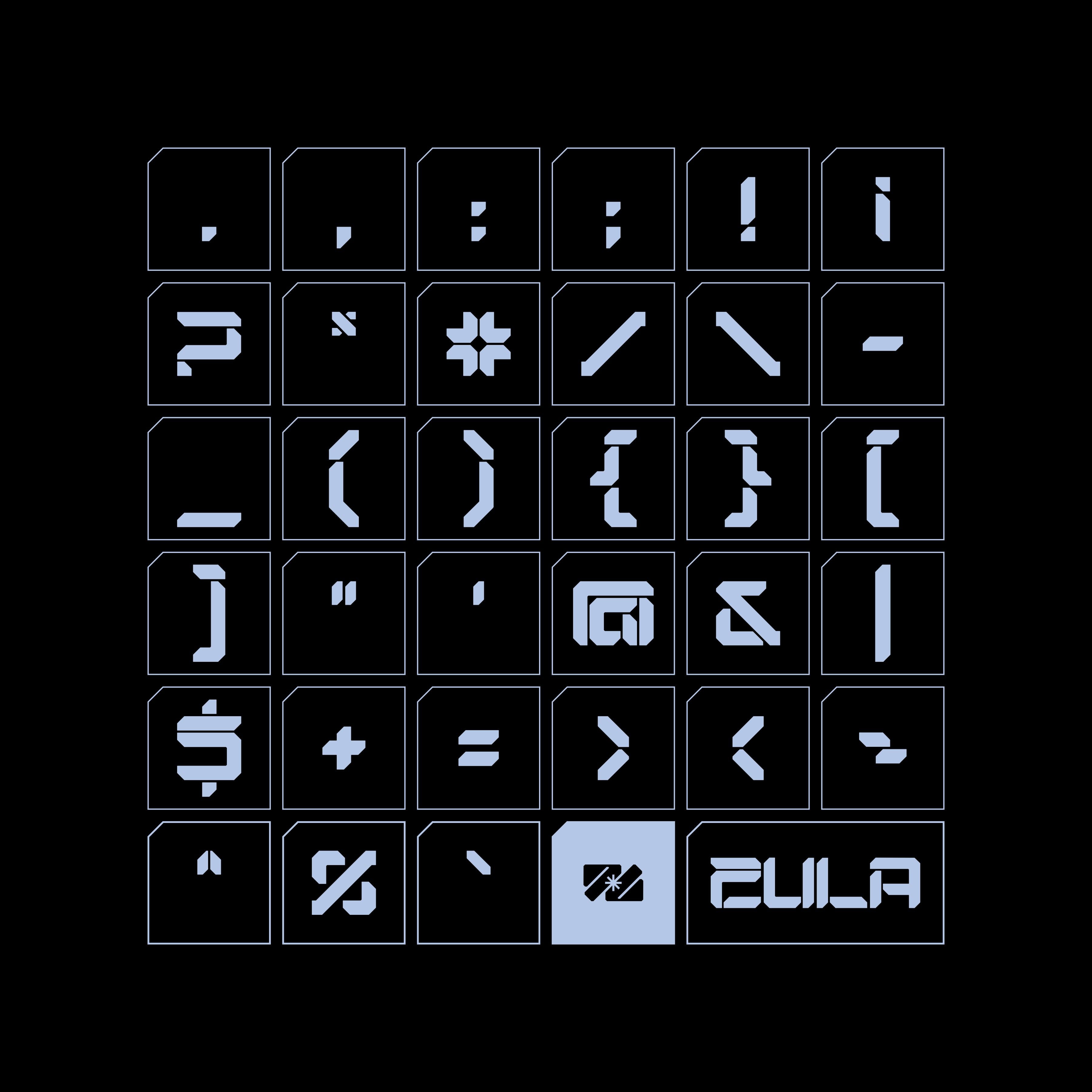 BODGA Typeface
