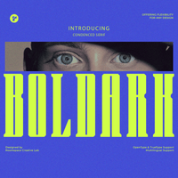 Boldark Font - Powerful Serif for Headline