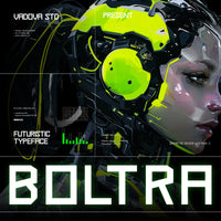 Boltra Futuristic Typeface Font
