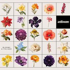 BOOK OF FLOWERS 2 Clipart
