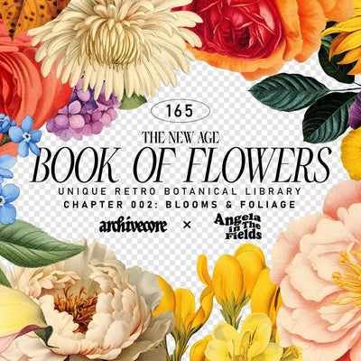 BOOK OF FLOWERS 2 Clipart