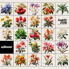 BOOK OF FLOWERS 3 Tropical