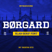 Borgard Slab Serif Font
