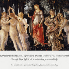 Botticelli Procreate Kit