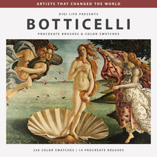 Botticelli Procreate Kit