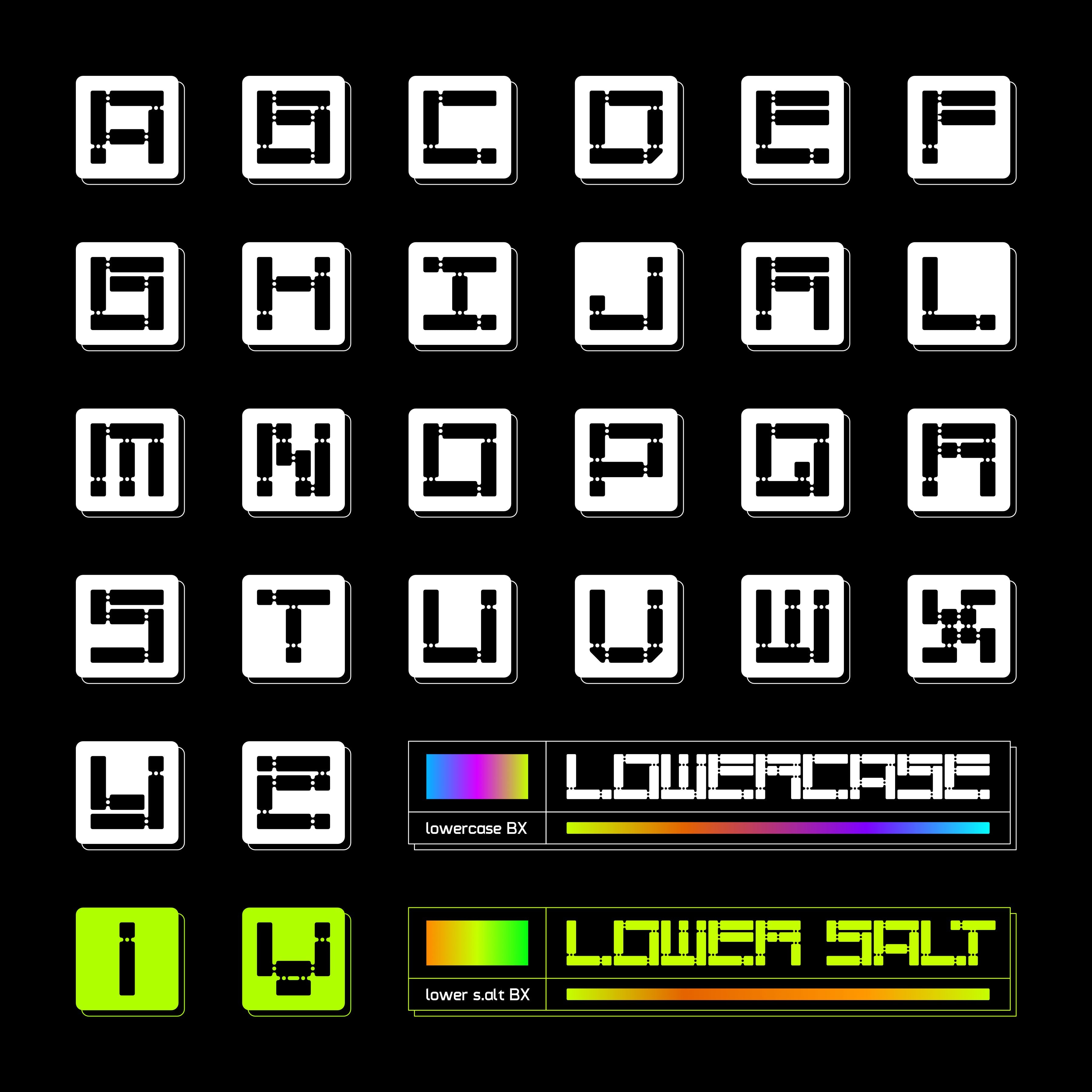 BOXY Typeface